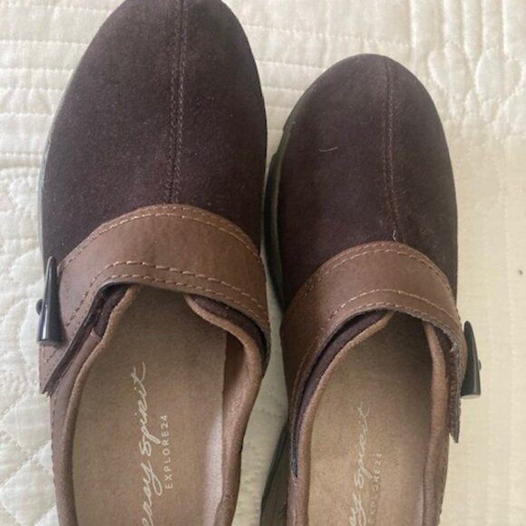 Easy Spirit Eliana, Brown Suede, 7.5M - Picture 1 of 4